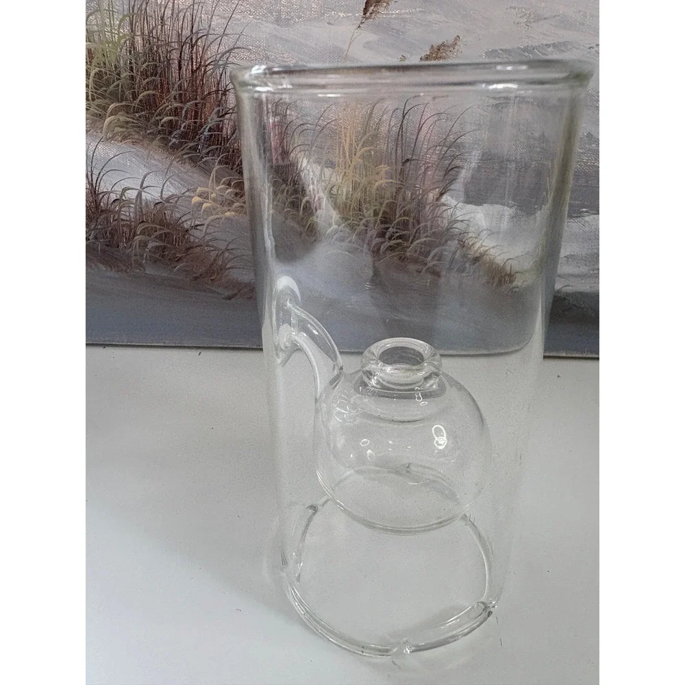 Wolfard Glassblowing Co. Blown Classic Glass Oil Lamp 6